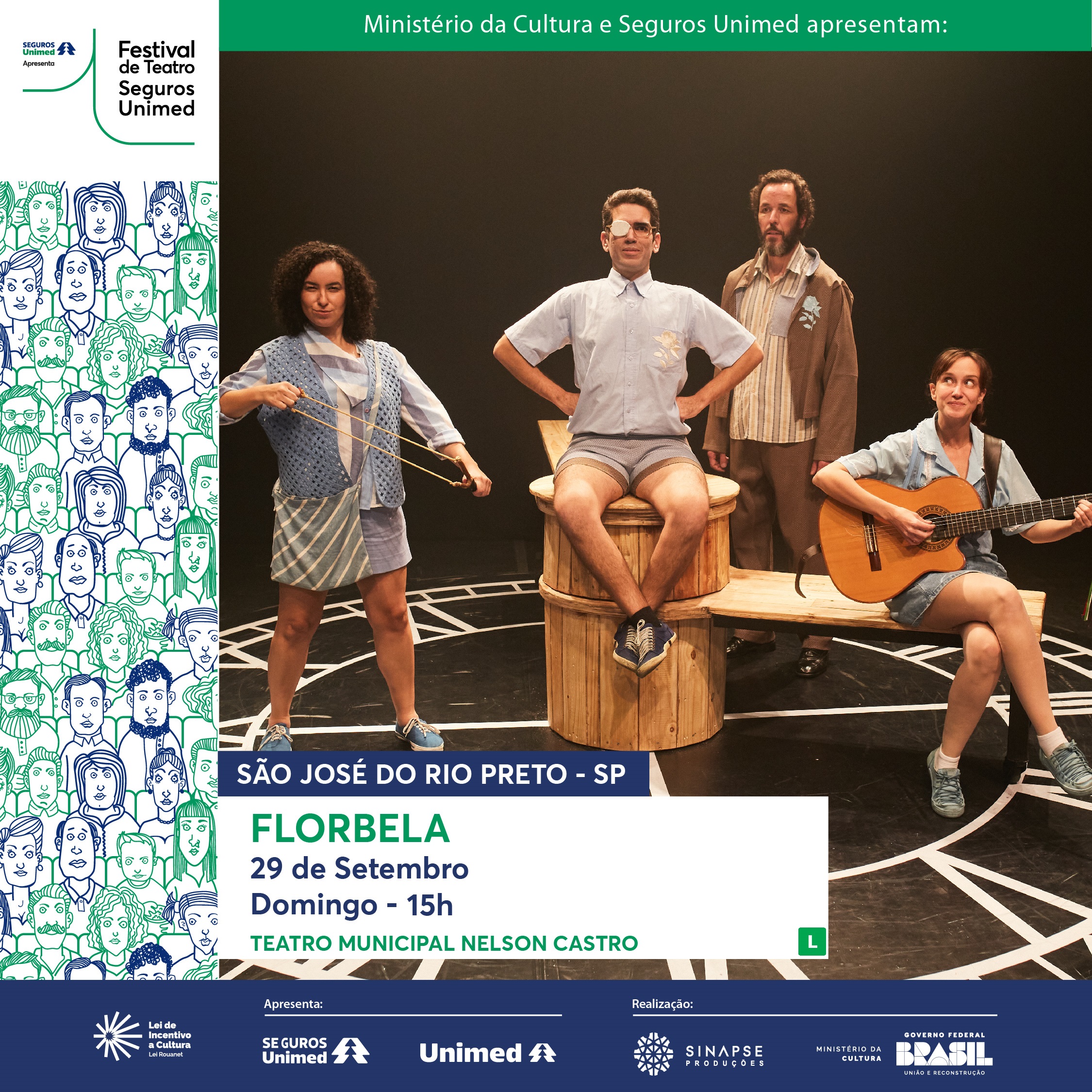 Peça de Teatro - FLORBELA - Sessão das 15h