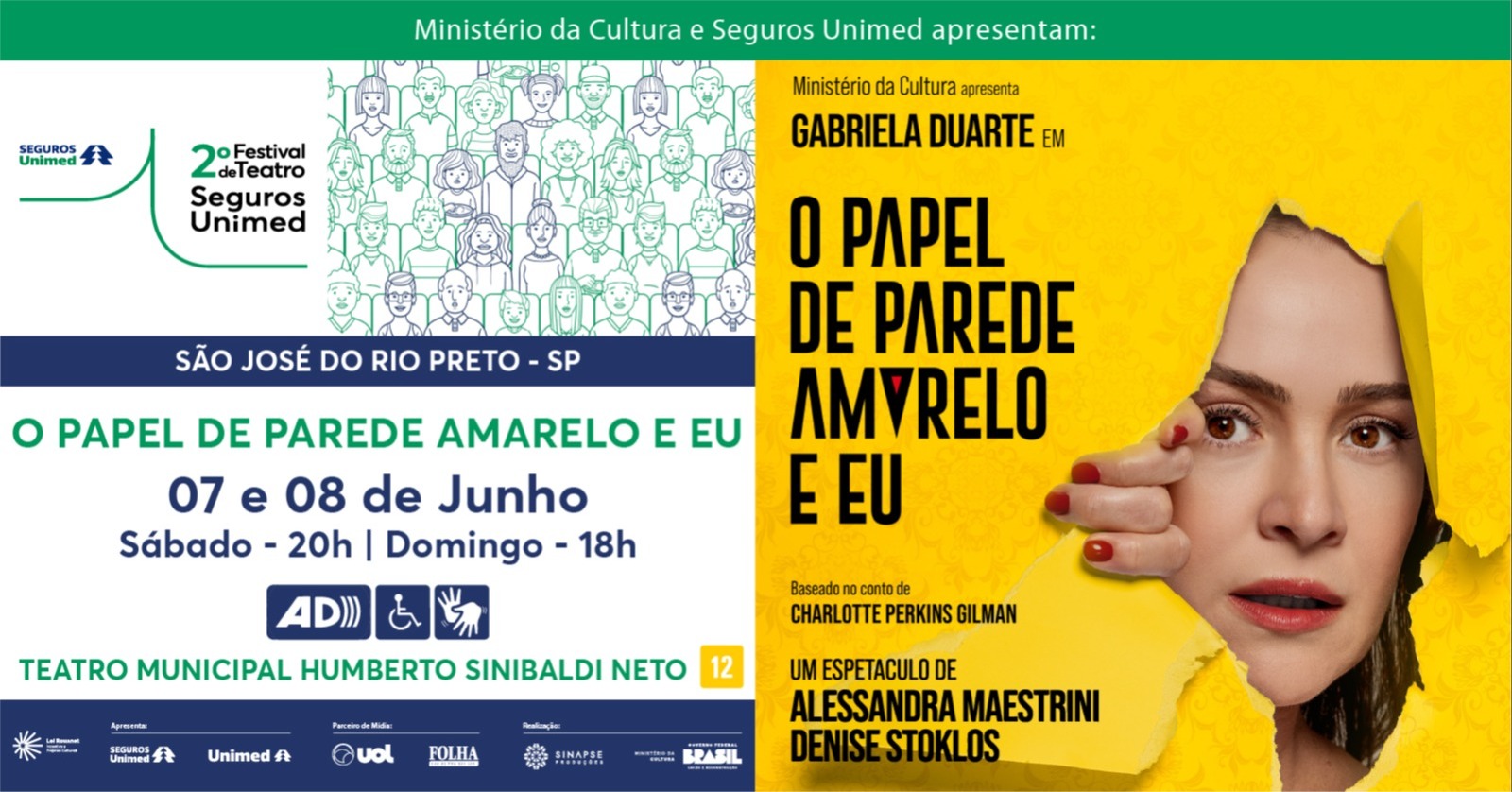 Teatro | O Papel de Parede Amarelo e Eu